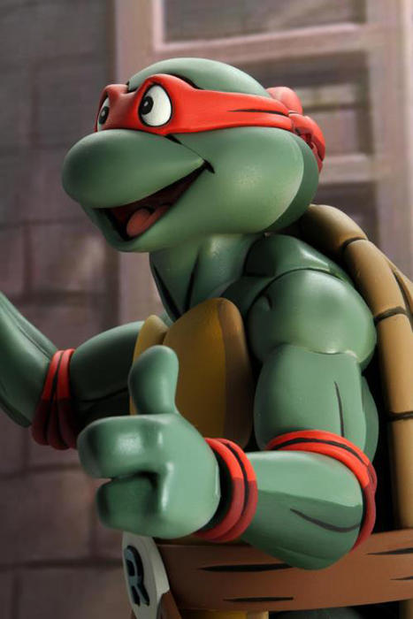 Raphael Cartoon Version 1/4 Scale | Teenage Mutant Ninja Turtles (1987) | NECA