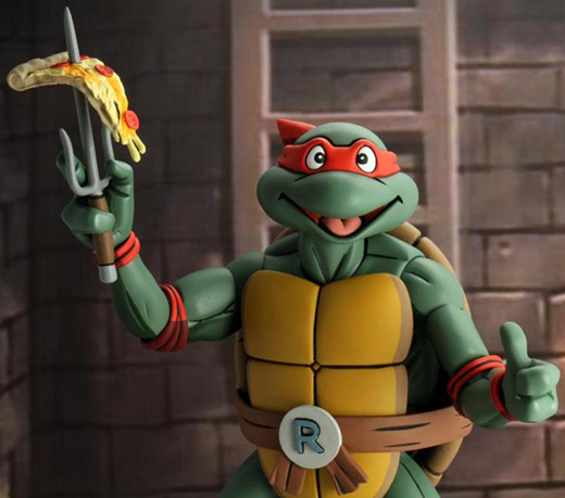 Raphael Cartoon Version 1/4 Scale | Teenage Mutant Ninja Turtles (1987) | NECA