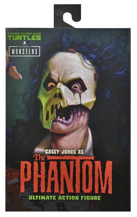Ultimate Casey Jones as The Phantom of the Opera 7-inch Scale | Universal Monsters x Teenage Mutant Ninja Turtles | NECA
