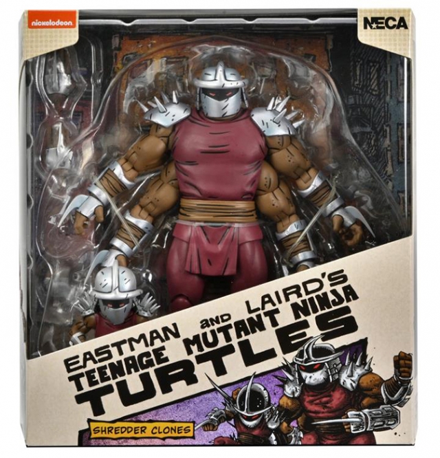 Shredder Clone and Mini Shredder Deluxe 7-Inch Scale | Eastman and Laird'sÂ Teenage Mutant Ninja Turtles | NECA
