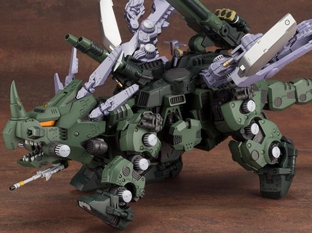 Green Horn AB Model Kit 1/72 Scale | Zoids Highend Master Model | Kotobukiya