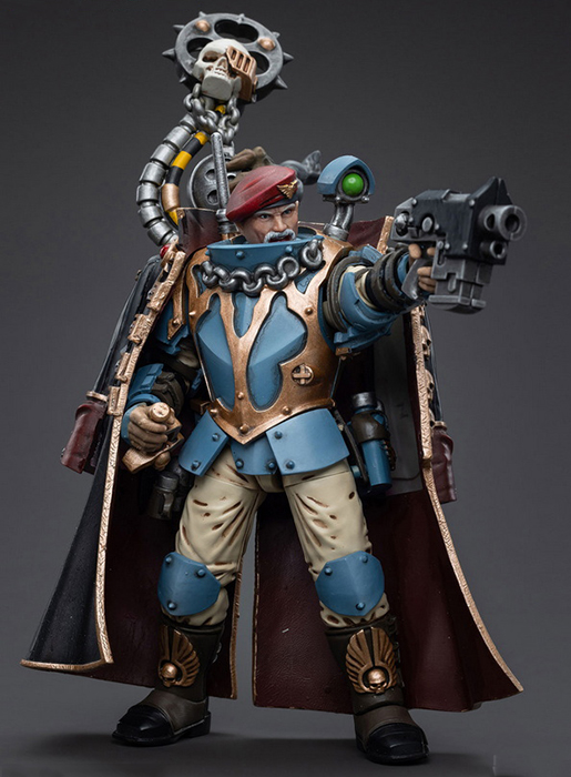 Astra Militarum Tempestus Scions Command Squad 55th Kappic Eagles Tempestor Prime 1/18 Scale | Warhammer 40K | Joy Toy