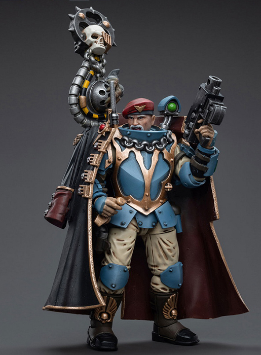 Astra Militarum Tempestus Scions Command Squad 55th Kappic Eagles Tempestor Prime 1/18 Scale | Warhammer 40K | Joy Toy