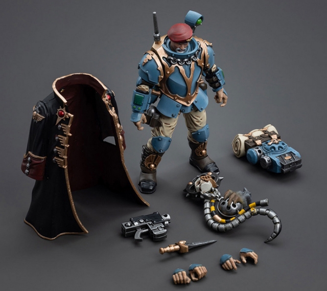 Astra Militarum Tempestus Scions Command Squad 55th Kappic Eagles Tempestor Prime 1/18 Scale | Warhammer 40K | Joy Toy