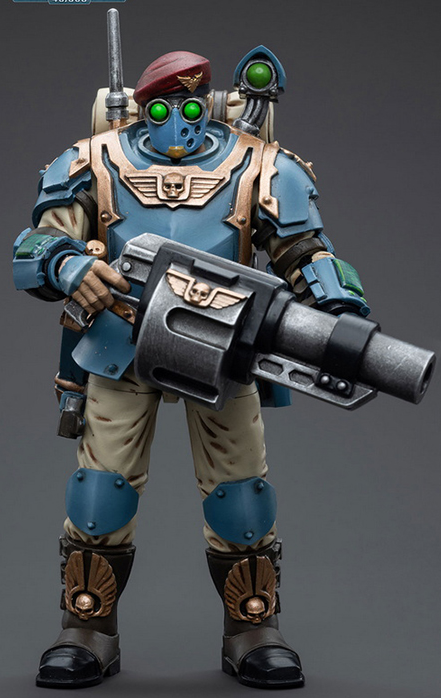 Astra Militarum Tempestus Scions Command Squad 55th Kappic Eagles Grenadier 1/18 Scale | Warhammer 40K | Joy Toy