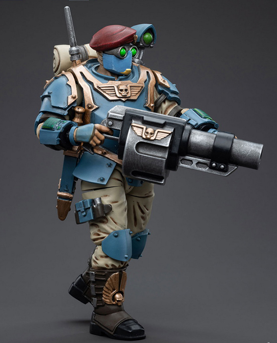 Astra Militarum Tempestus Scions Command Squad 55th Kappic Eagles Grenadier 1/18 Scale | Warhammer 40K | Joy Toy