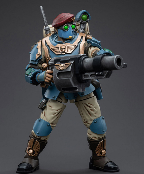 Astra Militarum Tempestus Scions Command Squad 55th Kappic Eagles Grenadier 1/18 Scale | Warhammer 40K | Joy Toy