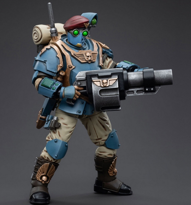 Astra Militarum Tempestus Scions Command Squad 55th Kappic Eagles Grenadier 1/18 Scale | Warhammer 40K | Joy Toy