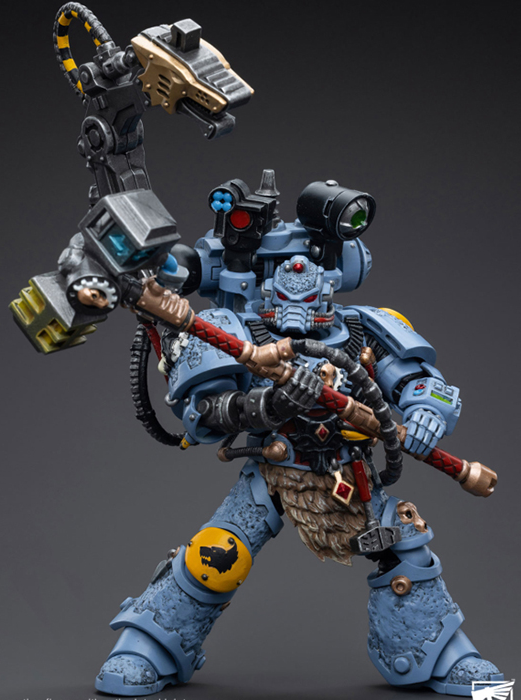 Space Wolves Iron Priest Jorin Fellhammer 1/18 Scale | Warhammer 40K | Joy Toy