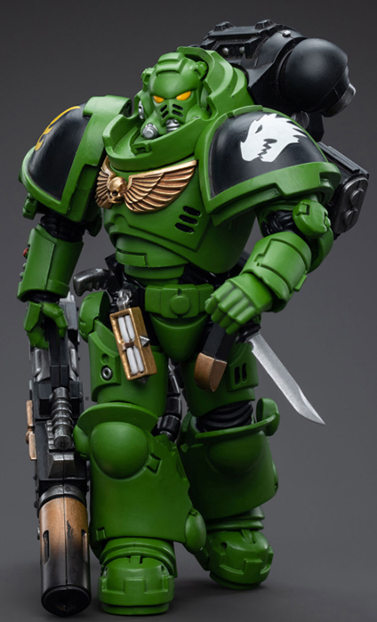 Salamanders Eradicators Brother TKren 1/18 Scale | Warhammer 40K | Joy Toy