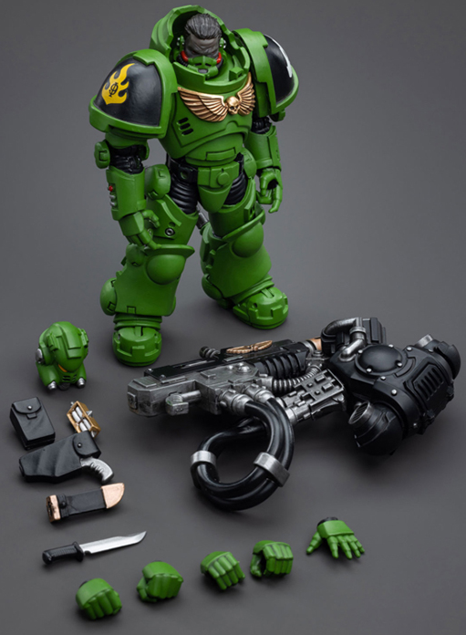 Salamanders Eradicators Brother TKren 1/18 Scale | Warhammer 40K | Joy Toy