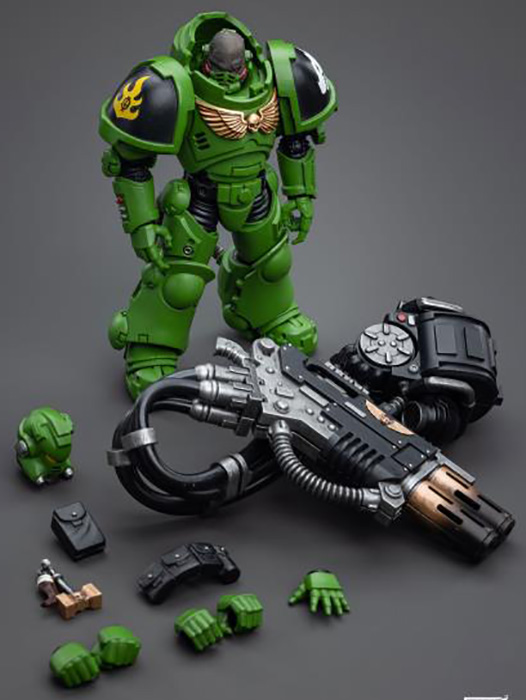 Salamanders Eradicators Brother Xavak 1/18 Scale | Warhammer 40K | Joy Toy
