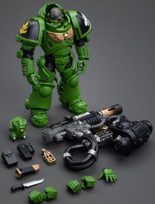 Salamanders Eradicators Sergeant Bragar 1/18 Scale | Warhammer 40K | Joy Toy