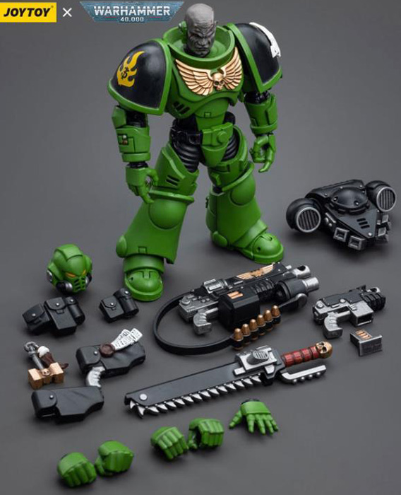 Salamanders Intercessors Brother Tolvak 1/18 Scale | Warhammer 40K | Joy Toy