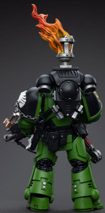 Salamanders Intercessors Sergeant Tsekgan 1/18 Scale | Warhammer 40K | Joy Toy