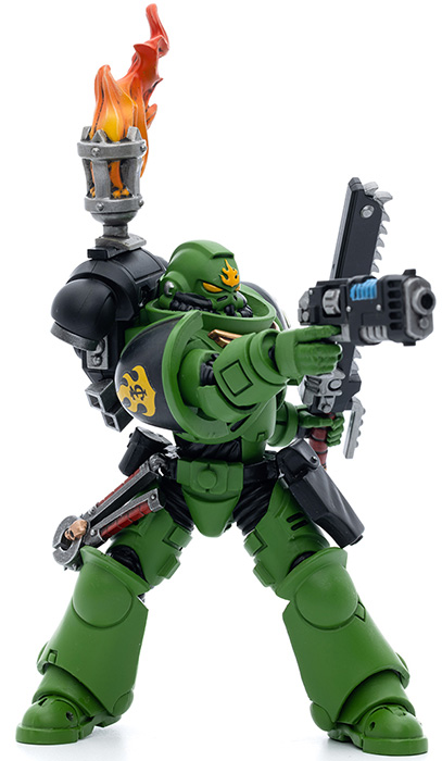 Salamanders Intercessors Sergeant Tsekgan 1/18 Scale | Warhammer 40K | Joy Toy