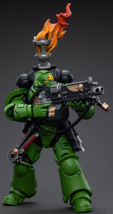 Salamanders Intercessors Sergeant Tsekgan 1/18 Scale | Warhammer 40K | Joy Toy