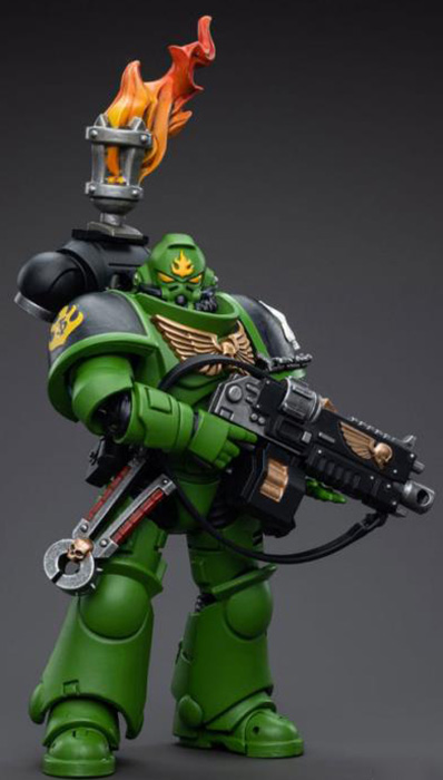 Salamanders Intercessors Sergeant Tsekgan 1/18 Scale | Warhammer 40K | Joy Toy