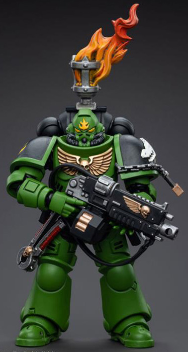 Salamanders Intercessors Sergeant Tsekgan 1/18 Scale | Warhammer 40K | Joy Toy