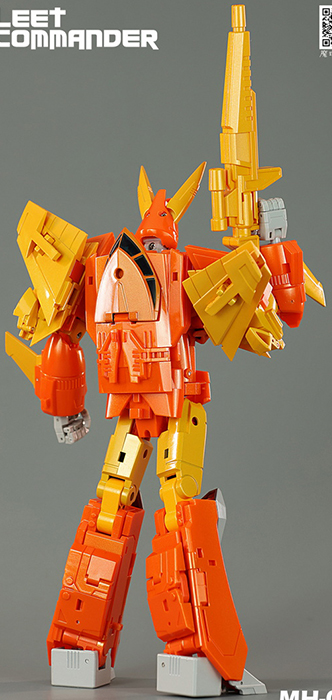 MH-01C Hurricane Orange Version | MHZ Toys