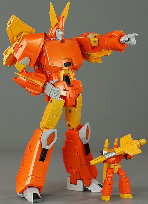 MH-01C Hurricane Orange Version | MHZ Toys
