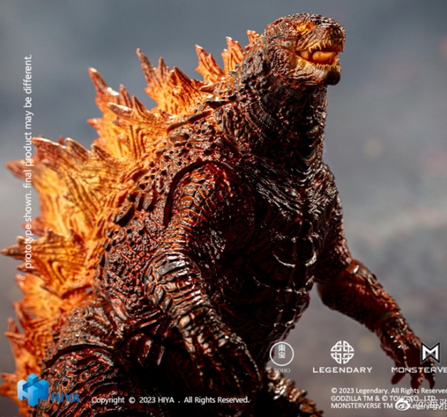Red Lotus Godzilla Exquisite Basic | Godzilla: King of the Monsters | Hiya Toys