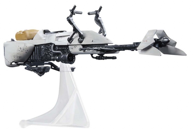 Speeder Bike with Scout Trooper and Grogu 3.75-Inch Scale | The Mandalorian | Star Wars The Vintage Collection