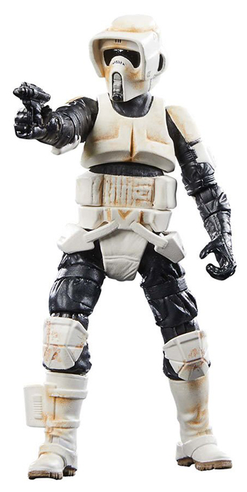Speeder Bike with Scout Trooper and Grogu 3.75-Inch Scale | The Mandalorian | Star Wars The Vintage Collection