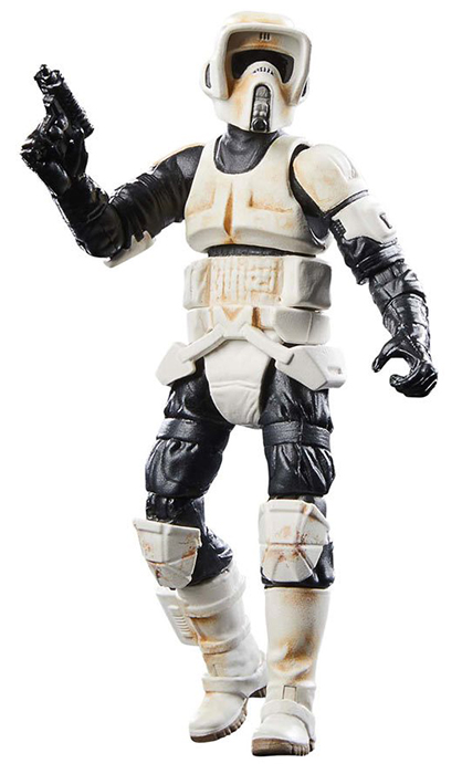 Speeder Bike with Scout Trooper and Grogu 3.75-Inch Scale | The Mandalorian | Star Wars The Vintage Collection