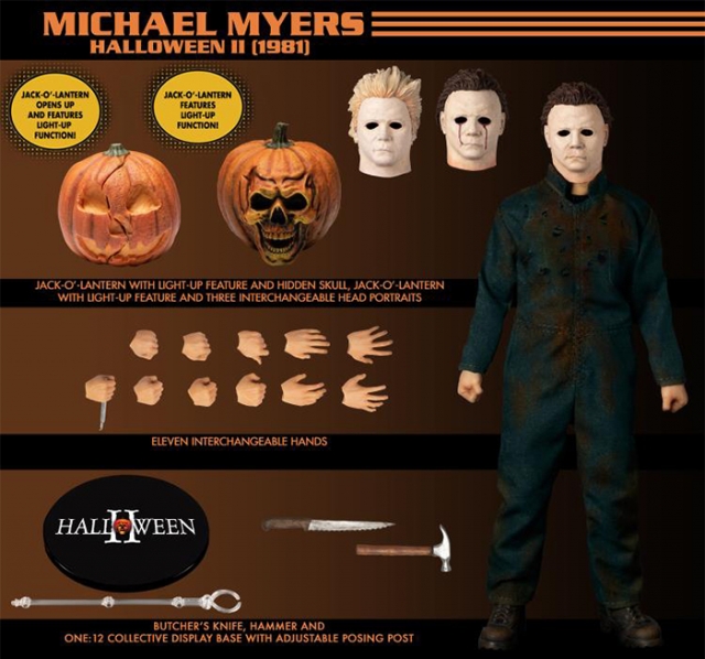 Michael Myers One:12 Collective | Halloween II (1981) | Mezco Toyz