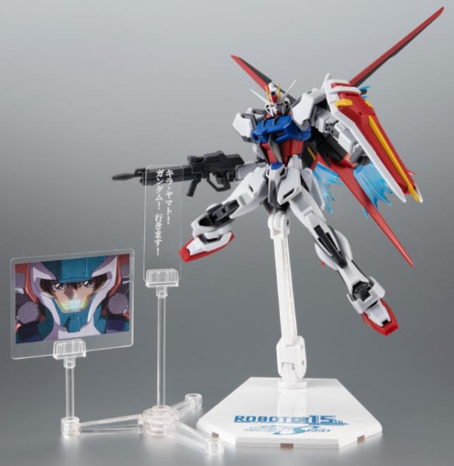 GAT-X105+AQM/E-X01 AILE Strike Gundam A.N.I.M.E. Version Robot Spirits 15th Anniversary | Mobile Suit Gundam SEED | Bandai Spirits