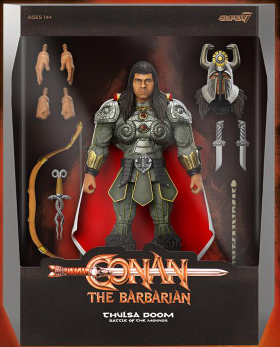 Thulsa Doom (Battle of the Mounds) 7-inch Scale | Conan The Barbarian Ultimates | Super7