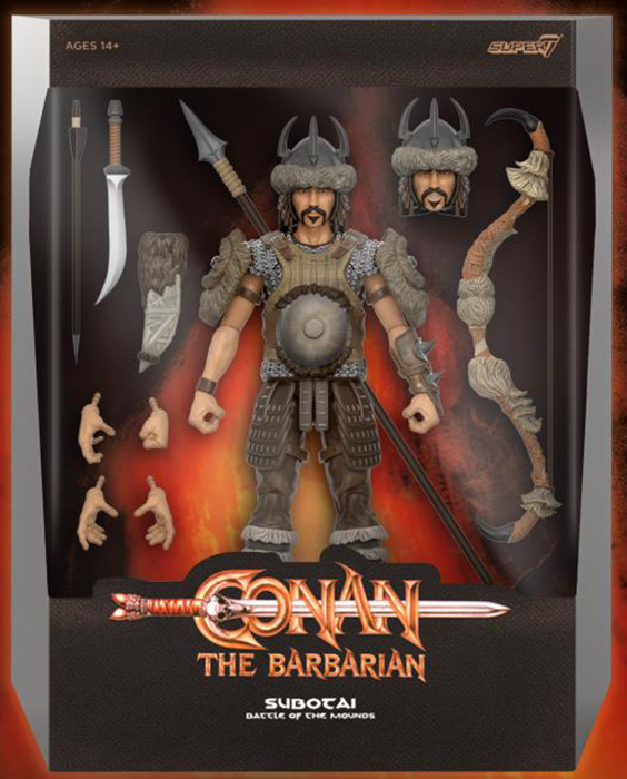 Subotai (Battle of the Mounds) 7-inch Scale | Conan The Barbarian Ultimates | Super7