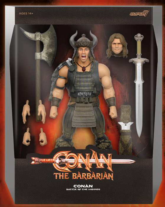 Conan (Battle of the Mounds) 7-inch Scale | Conan The Barbarian Ultimates | Super7