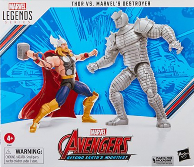 Thor vs. The Destroyer Two-Pack 6-inch Scale | The Avengers | Marvel Legends 60th Anniversary