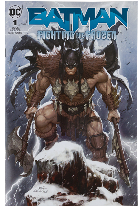 Batman 7-inch Scale with Batman Fighting the Frozen Comic Book | Page Punchers | McFarlane Toys