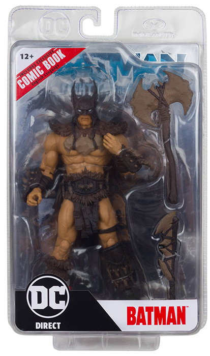 Batman 7-inch Scale with Batman Fighting the Frozen Comic Book | Page Punchers | McFarlane Toys