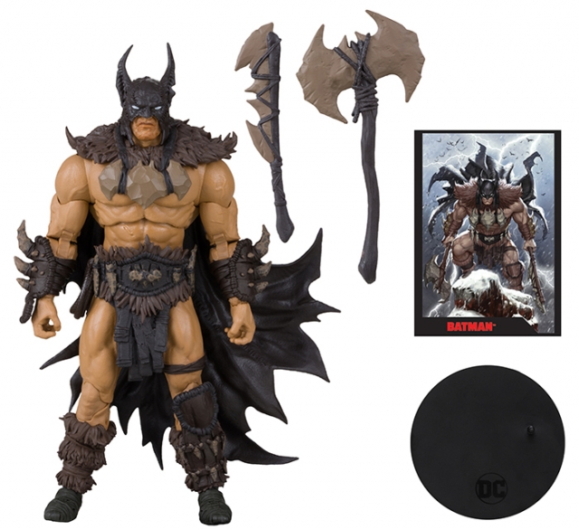 Batman 7-inch Scale with Batman Fighting the Frozen Comic Book | Page Punchers | McFarlane Toys