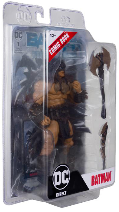 Batman 7-inch Scale with Batman Fighting the Frozen Comic Book | Page Punchers | McFarlane Toys