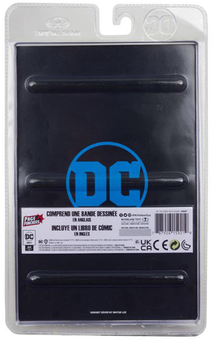 Batman 7-inch Scale with Batman Fighting the Frozen Comic Book | Page Punchers | McFarlane Toys
