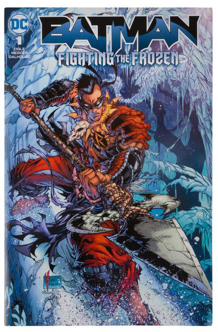 Robin 7-inch Scale with Batman Fighting the Frozen Comic Book | Page Punchers | McFarlane Toys