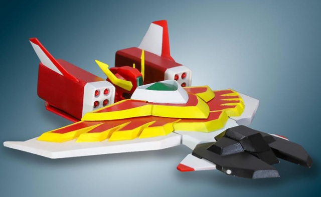 Jet Gattai Granbird Super Metal Action | The Brave Fighter of Sun Fighbird | Evolution Toy