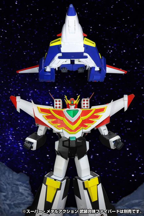 Jet Gattai Granbird Super Metal Action | The Brave Fighter of Sun Fighbird | Evolution Toy