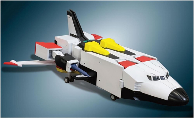 Jet Gattai Granbird Super Metal Action | The Brave Fighter of Sun Fighbird | Evolution Toy