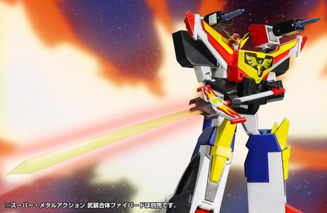 Jet Gattai Granbird Super Metal Action | The Brave Fighter of Sun Fighbird | Evolution Toy