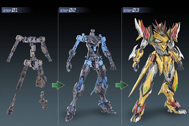 MNP-XH01 Bai Qi 1/72 Scale | Legend of Star General | Motor Nuclear