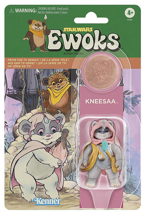 Wicket W. Warrick and Kneesaa 3.75-Inch Scale 2-Pack | Star Wars: Ewoks | Star Wars The Vintage Collection