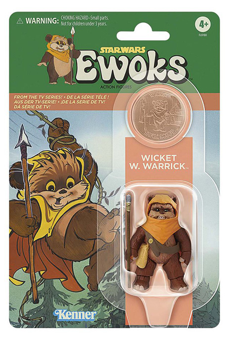 Wicket W. Warrick and Kneesaa 3.75-Inch Scale 2-Pack | Star Wars: Ewoks | Star Wars The Vintage Collection