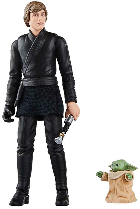Luke Skywalker and Grogu 3.75-Inch Scale 2-Pack | Star Wars: The Book of Boba Fett | Star Wars The Vintage Collection