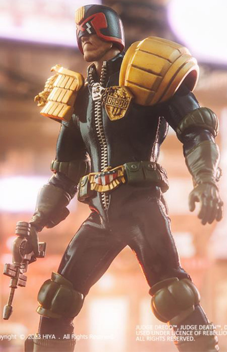 Judge Dredd 1:12 Scale Exquisite Super | 2000 A.D. Judge Dredd | Hiya Toys
